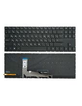 Клавиатура для HP OMEN 15-EK1000UR черная с белой подсветкой