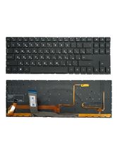 Клавиатура для HP OMEN 15-EK0000UR черная с RGB подсветкой