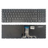 Клавиатура для HP 15-EG0000UR серая с подсветкой