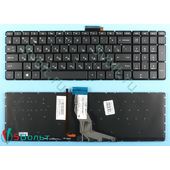 Клавиатура для HP 15-AN000 серии черная с подсветкой