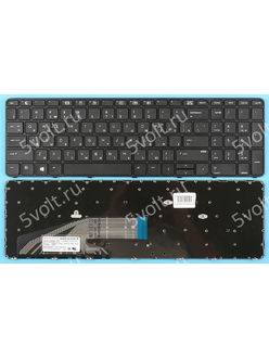 Клавиатура для ноутбука HP Probook 450 G3 черная