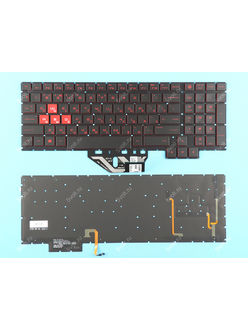 Клавиатура для HP Omen 15-CE000UR черная с подсветкой