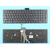 Клавиатура для ноутбука HP Pavilion 15-CB000UR черная с подсветкой