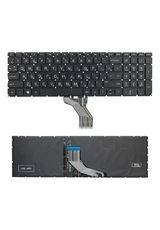 Клавиатура для HP 250 G7 черная с подсветкой