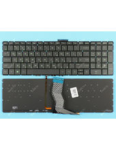 Клавиатура для ноутбука HP Pavilion Gaming 15-DP0000UR черная с зеленой подсветкой