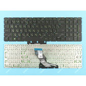 Клавиатура для ноутбука HP Pavilion 15-CB000UR черная с зеленой подсветкой