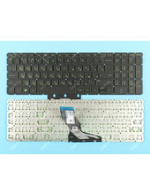 Клавиатура для ноутбука HP Pavilion 15-CB000UR черная с зеленой подсветкой