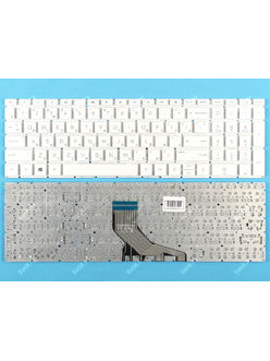 Клавиатура для HP 255 G7 белая