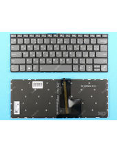 Клавиатура для Lenovo IdeaPad S130-14 серая с подсветкой
