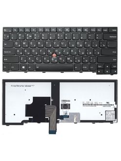 Клавиатура для Lenovo ThinkPad Edge E431 черная с подсветкой