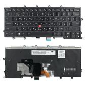 Клавиатура для ноутбука Lenovo ThinkPad A275 черная с подсветкой