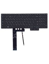Клавиатура для Lenovo Legion 5 15ACH6 черная с белой подсветкой
