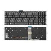 Клавиатура PR5SB-RU для Lenovo серая с подсветкой