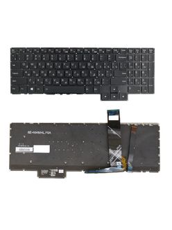 Клавиатура для Lenovo Legion 5 Pro 16ITH6H черная с RGB подсветкой