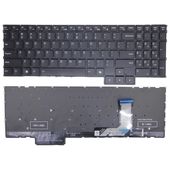 Клавиатура PH5CYXBG-3T для Lenovo черная с белой подсветкой