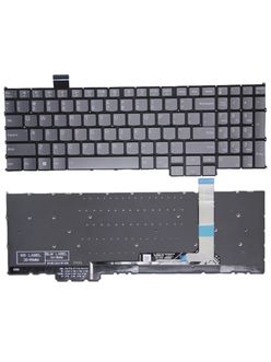 Клавиатура PH5CLXB для Lenovo серая с подсветкой