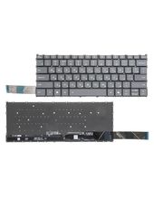Клавиатура для Lenovo IdeaPad Slim 3 14IPH11 серая с подсветкой