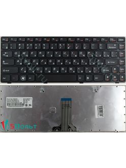 Клавиатура для ноутбука Lenovo B480, B485, Z380 черная