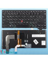 Клавиатура для Lenovo Yoga S3 14 черная с подсветкой