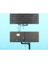 Клавиатура для MSI GS65 черная с подсветкой