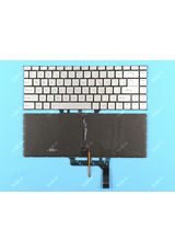 Клавиатура для MSI PS42 Modern (8 Gen) серебристая с подсветкой