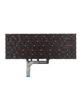 Клавиатура для MSI GF63 Thin (9 Gen) черная с красной подсветкой