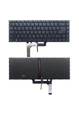 Клавиатура для MSI Creator 15M (9 Gen) темно-серая с подсветкой