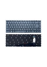 Клавиатура для MSI Modern 15 A4M темно-серая с подсветкой