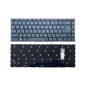 Клавиатура для MSI Prestige 14 A11SCX темно-серая с подсветкой