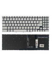 Клавиатура для MSI Sword 15 белая с подсветкой