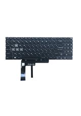 Клавиатура для MSI Katana 17 B13VGK черная с RGB подсветкой