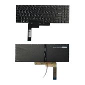 Клавиатура для MSI Creator M16 A12UC черная с подсветкой