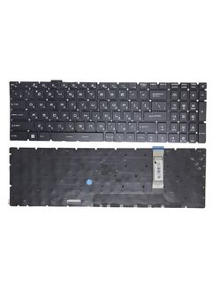 Клавиатура для MSI Alpha 17 C7V черная с подсветкой (RGB Per-Key)