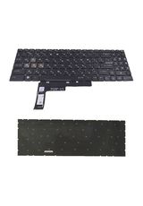 Клавиатура для MSI Vector GP68 HX 12VH черная с подсветкой (RGB Per-Key)