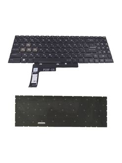 Клавиатура для MSI Vector 16 HX A13VHG черная с подсветкой (RGB Per-Key)