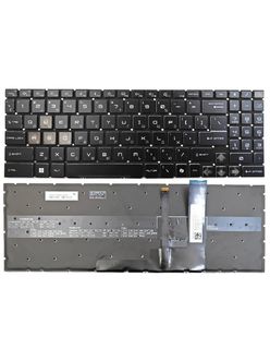 Клавиатура для MSI Sword 16 HX B14V черная с подсветкой (24-ZONE RGB)
