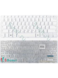 Клавиатура для ноутбука Samsung 915S3G, NP915S3G белая