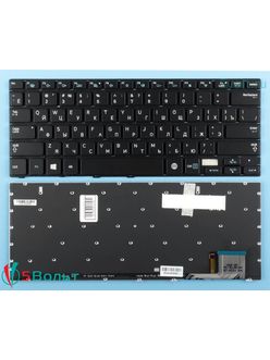 Клавиатура для ноутбука Samsung 730U3E, NP730U3E черная