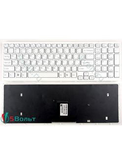 Клавиатура для ноутбука Sony Vaio VPCEB, VPC-EB серии белая
