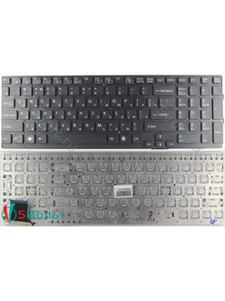 Клавиатура для ноутбука Sony Vaio VPCSE, VPC-SE серии черная