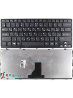 Клавиатура для ноутбука Sony Vaio SVE141B11V, SVE141J11V черная