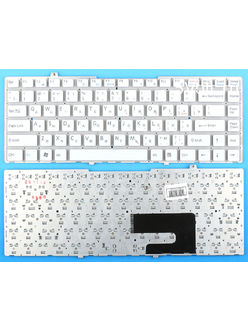 Клавиатура для ноутбука Sony VGN-FW белая