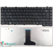 Клавиатура для Toshiba C600, C640, C645 черная