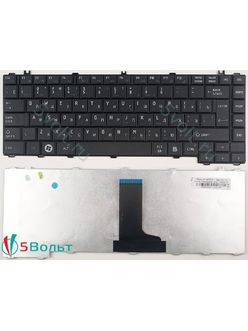 Клавиатура для ноутбука Toshiba Satellite L600, L630, L640, L645 черная