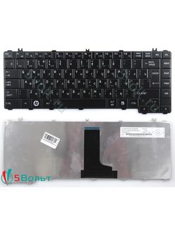 Клавиатура для ноутбука Toshiba Satellite C600, C640, C645 черная глянцевая
