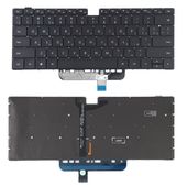 Клавиатура для Honor MagicBook 14 черная с подсветкой