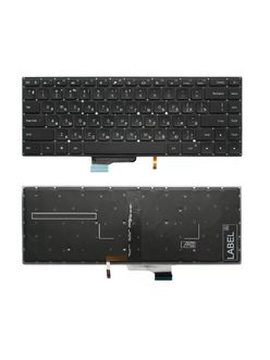 Клавиатура для Xiaomi Mi Notebook Pro 15.6 черная с подсветкой