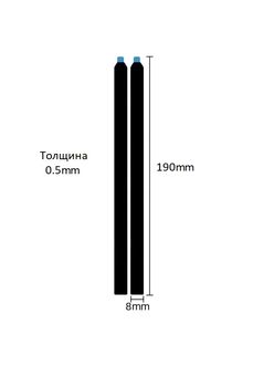 Скотч (ленты) для установки матрицы ноутбука (190мм * 8мм * 0.5мм)