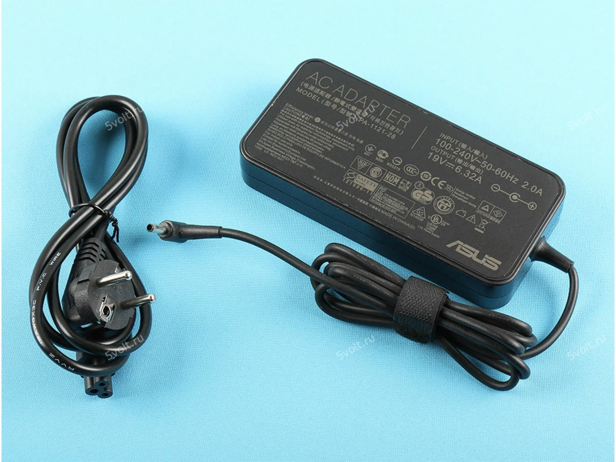 Блок питания (зарядка) для Asus 19V/6.32A, 120W, 4.5*3.0mm slim —