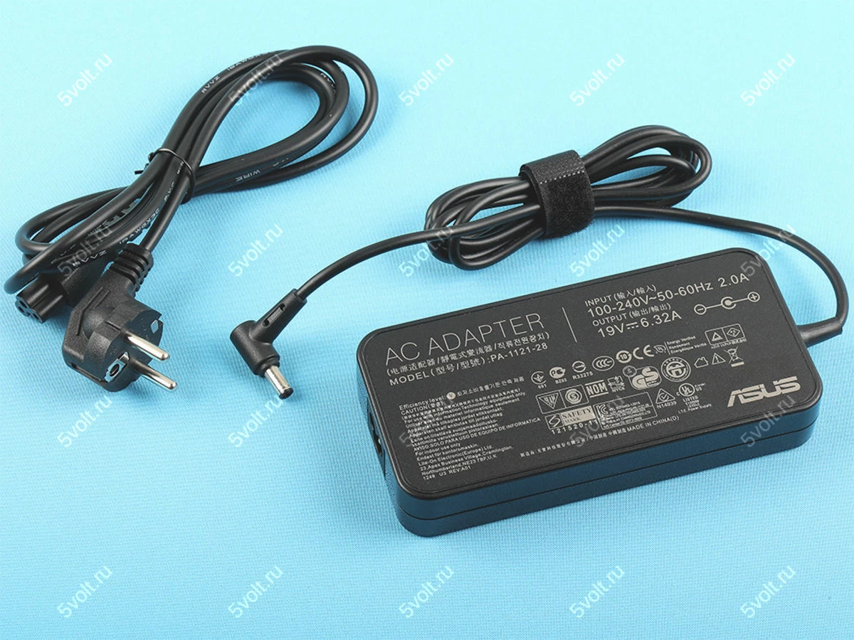 Блок питания (зарядка) для Asus 120W 19V/6.32A 6.0*3.7mm slim —